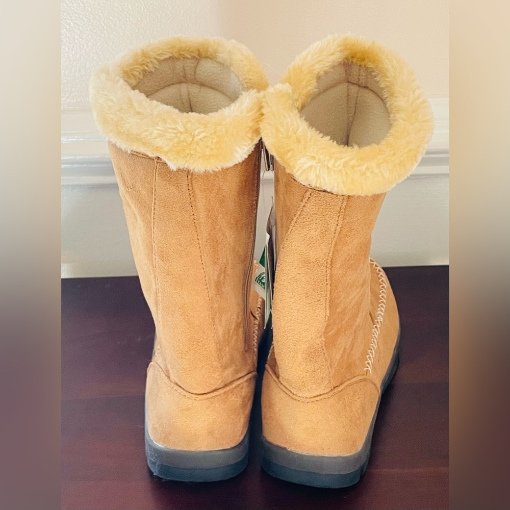 Itasca Daphne Sand Faux Shearling Winter Boots Women’s Size 7 NWT - Picture 9 of 13